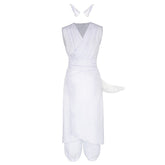 TV YuYu Hakusho 2023 Kurama White Set Outfits Cosplay Costume