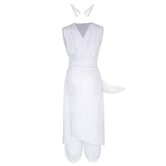 TV YuYu Hakusho 2023 Kurama White Set Outfits Cosplay Costume
