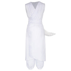 TV YuYu Hakusho 2023 Kurama White Set Outfits Cosplay Costume