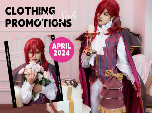 Clothing Promotion April 2024