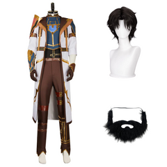 Arcane: League Of Legends 2 (2024) Jayce White Set Outfits Cosplay Costume