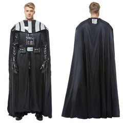 Movie Darth Vader Black Set Outfits Cosplay Costume Halloween Carnival Suit