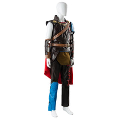 Movie Thor 3 Ragnarok Thor Odinson Outfit Whole Set Cosplay Costume Halloween Carnival Suit