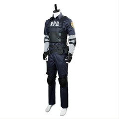 Game Resident Evil 2 Remake Re Leon Scott Kennedy Outfit Cosplay Costume Halloween Carnival Suit