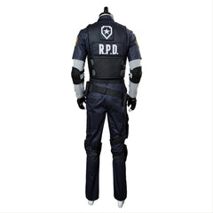 Game Resident Evil 2 Remake Re Leon Scott Kennedy Outfit Cosplay Costume Halloween Carnival Suit