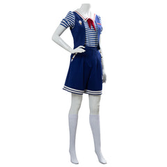 TV Stranger Things 3 Scoops Ahoy Robin Cosplay Costume Halloween Carnival Suit