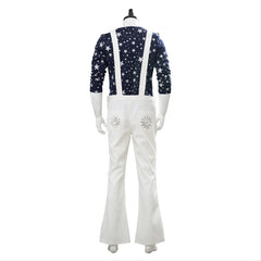 Movie Rocketman Elton John Cosplay Costume Halloween Carnival Suit