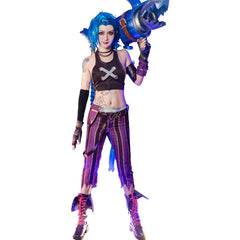 League of Legends-LoL Jinx Cosplay Costume Uniform Outfits Halloween Carnival Suit