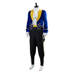 Movie Beauty And The Beast Prince Beast Cosplay Costume Halloween Carnival Costume for Adult