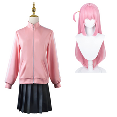Anime Bocchi The Rock Hitori Gotou Cosplay Costume Outfits Halloween Carnival Suit