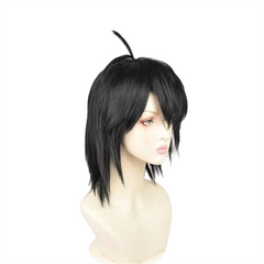 Anime Scissor Seven 5 Seven Killer Seven Black Wigs Cosplay Accessories Halloween Carnival Props
