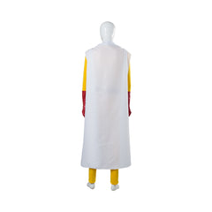 Saitama Yellow Jumpsuit Cosplay Costume Halloween Carnival Suit