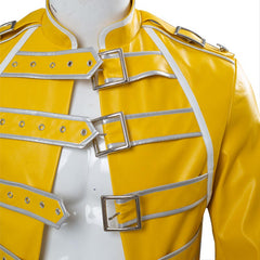 Queen Freddie Mercury Cosplay Costume Coat Halloween Carnival Suit