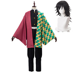 Giyuu Outfit Cosplay Costume Halloween Carnival Suit
