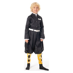 Kids Anime Zenitsu Uniform Outfit Cosplay Costume for Kids Children
