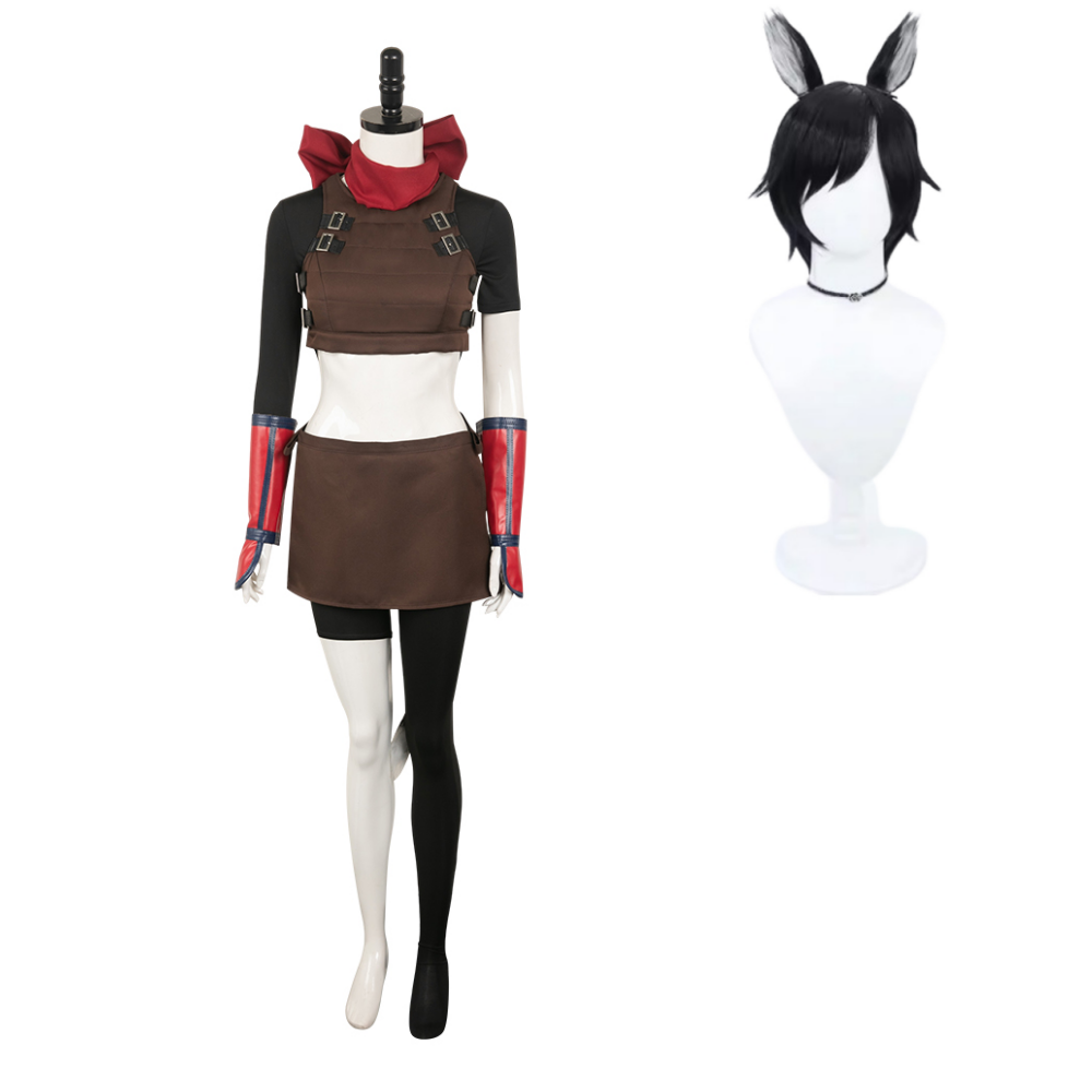 Anime Delicious In Dungeon Izutsumi Brown Set Outfits Cosplay Costume Halloween Carnival Suit