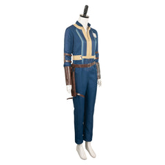 TV Fallout (2024) Lucy Vault 33 Dark Blue Jumpsuit Vault Dweller Set Outfits Cosplay Costume Halloween Carnival Suit