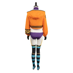Anime One Piece York Orange Sexy Outfits Cosplay Costume Halloween Carnival Suit