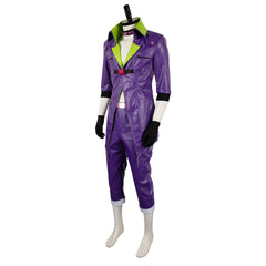 Anime Suicide Squad ISEKAI (2024) Joker Purple Outfits Cosplay Costume Halloween Carnival Suit