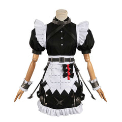Game Zenless Zone Zero (2024) Ellen Joe Black Maid Dress Outfits Cosplay Costume Halloween Carnival Suit