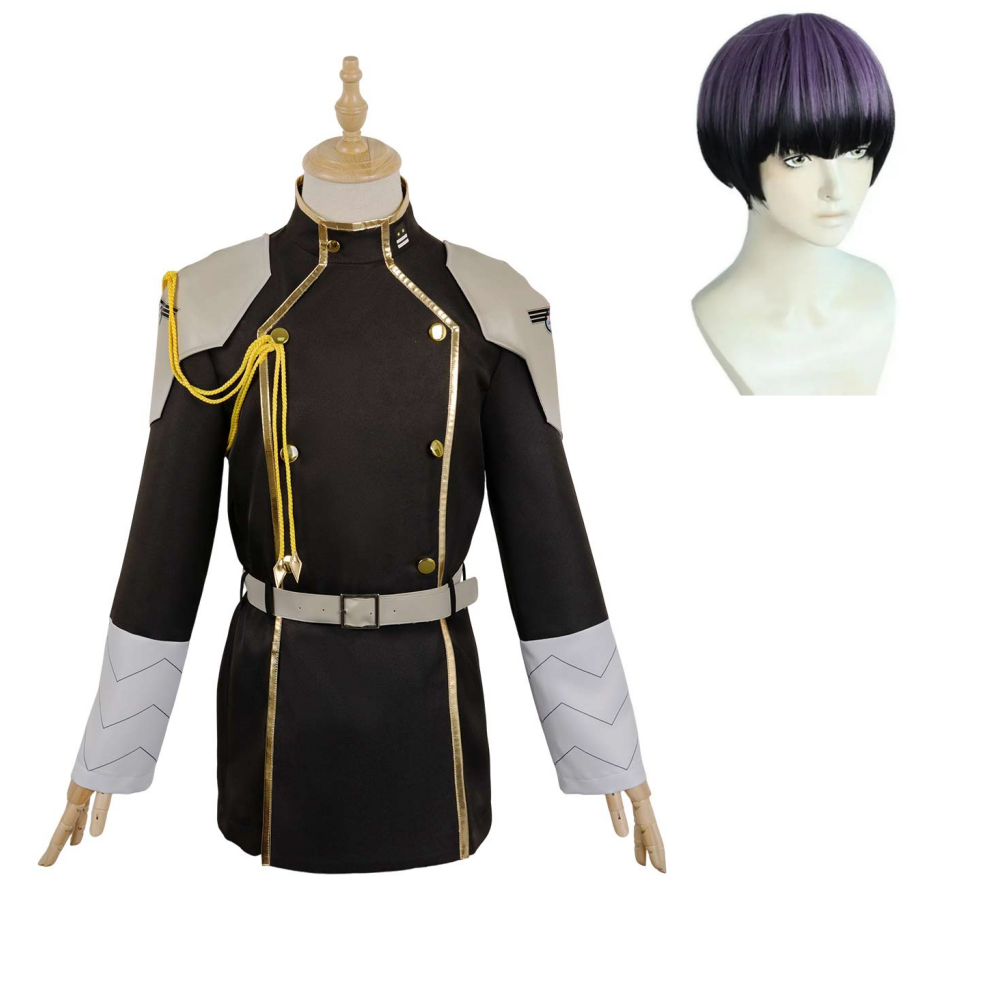 Anime Kaiju No.8 (2024) Soshiro Hoshina Uniform Coat Top Outfits Cosplay Costume Halloween Carnival Suit