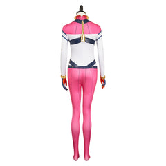 Mobile Suit Gundam GQuuuuuuX (2025) Amate Yuzuriha Pink Jumpsuit Outfits Cosplay Costume