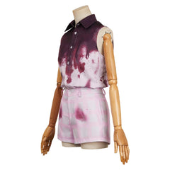 Companion (2025) Iris Pink Bloodstain Set Outfits Horror Cosplay Costume