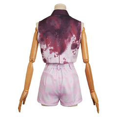 Companion (2025) Iris Pink Bloodstain Set Outfits Horror Cosplay Costume