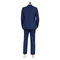 Severance Season 2 (2025) Mark Scout Blue Suit Outfits Cosplay Costume