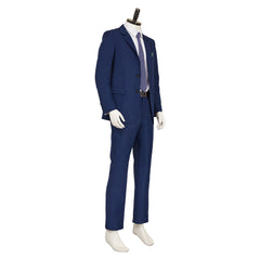 Severance Season 2 (2025) Mark Scout Blue Suit Outfits Cosplay Costume