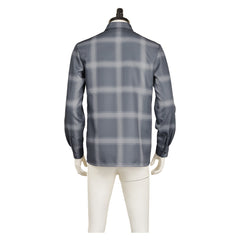 Daredevil: Born Again (2025) Matthew Murdock Gray Plaid Shirt Outfits Cosplay Costume