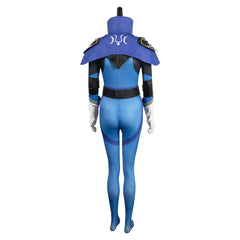 Dota 2 (2024) Luna Blue Jumpsuit Outfits Cosplay Costume Halloween Carnival Suit