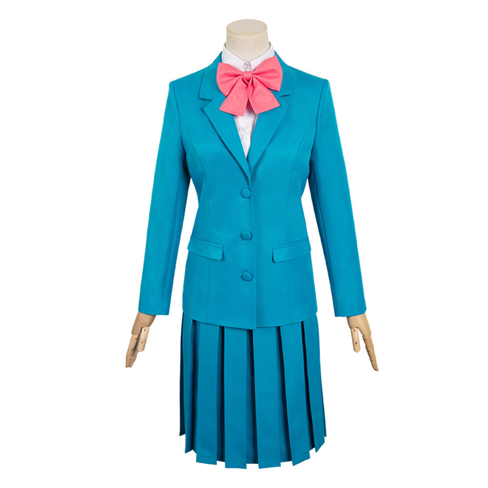 Anime:Kimi Ni Todoke: From Me To You Season 3 (2024) Kuronuma Sawako Blue School Uniform Dress Cosplay Costume