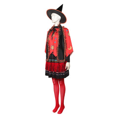 Movie Hocus Pocus-Dani Dennison Cosplay Costume Coat Skirt Hat Outfits Halloween Carnival Suit