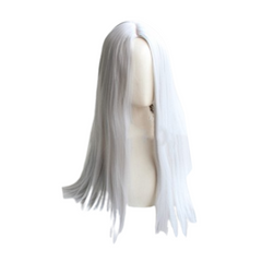 TV The Witcher Geralt White Wigs Cosplay Accessories Halloween Carnival Props
