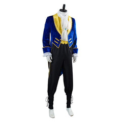 Movie Beauty And The Beast Prince Beast Cosplay Costume Halloween Carnival Costume for Adult