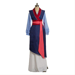 Movie Mulan Hua Mulan Cosplay Costume Chinese Traditional Dress Halloween Carnival