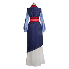 Movie Mulan Hua Mulan Cosplay Costume Chinese Traditional Dress Halloween Carnival