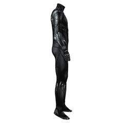 Black Panther T'Challa Jumpsuit Outfits Cosplay Costume Halloween Carnival Suit