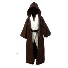 Kids Children Movie Kenobi Jedi Cosplay Costume Child Version Halloween Carnival Suit