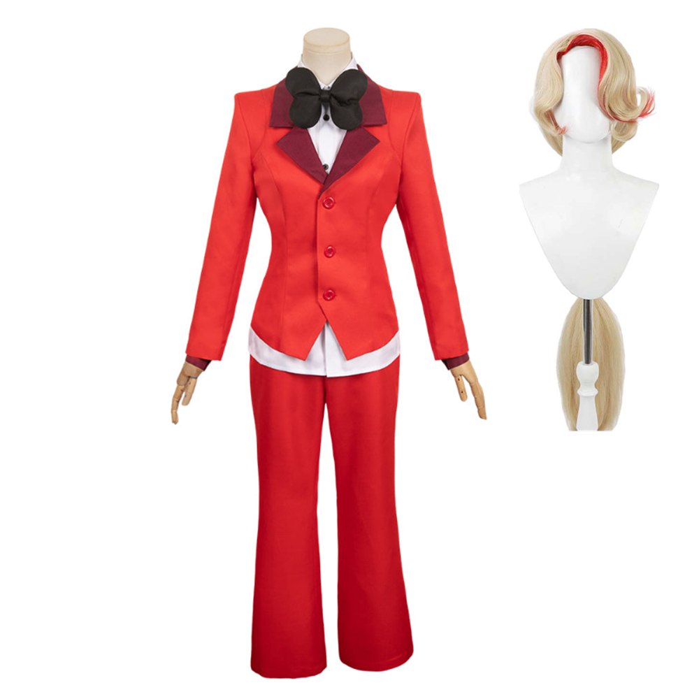 TV Hazbin Hotel (2024) Charlie Morningstar Red Set Cosplay Costume Outfits Halloween Carnival Suit