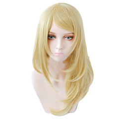 Sano Emma Yellow Wigs Cosplay Accessories Halloween Carnival Props