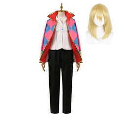 Howl‘s Moving Castle Howl Outfits Cosplay Costume Halloween Carnival Suit