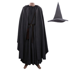 Movie The Hobbit Gandalf Cosplay Costume Outfits Halloween Carnival Suit