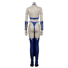 Game Mortal Kombat Kitana Cosplay Costume Outfits 2021 Halloween Carnival Suit