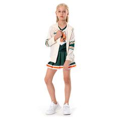 Stranger Things Season4 Chrissy Cosplay Costume Kids Children Hawkins High School Uniform Coat Outfits Halloween Carnival Suit