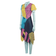 Movie The Nightmare Before Christmas Sally Set Outfits Cosplay Costume Halloween Carnival Suit