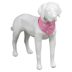 Movie Barbie 2023 Barbie Pink Scarf Dogs Pet Outfits Cosplay Costume Suit