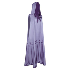 Movie Wish 2023 Asha Purple Cloak Outfits Cosplay Costume Halloween Carnival Props Suit