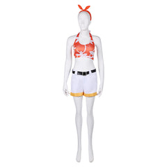 Final Fantasy VII Rebirth 2024 Yuffie Kisaragi White Swimsuit Outfits Cosplay Costume Halloween Carnival Suit